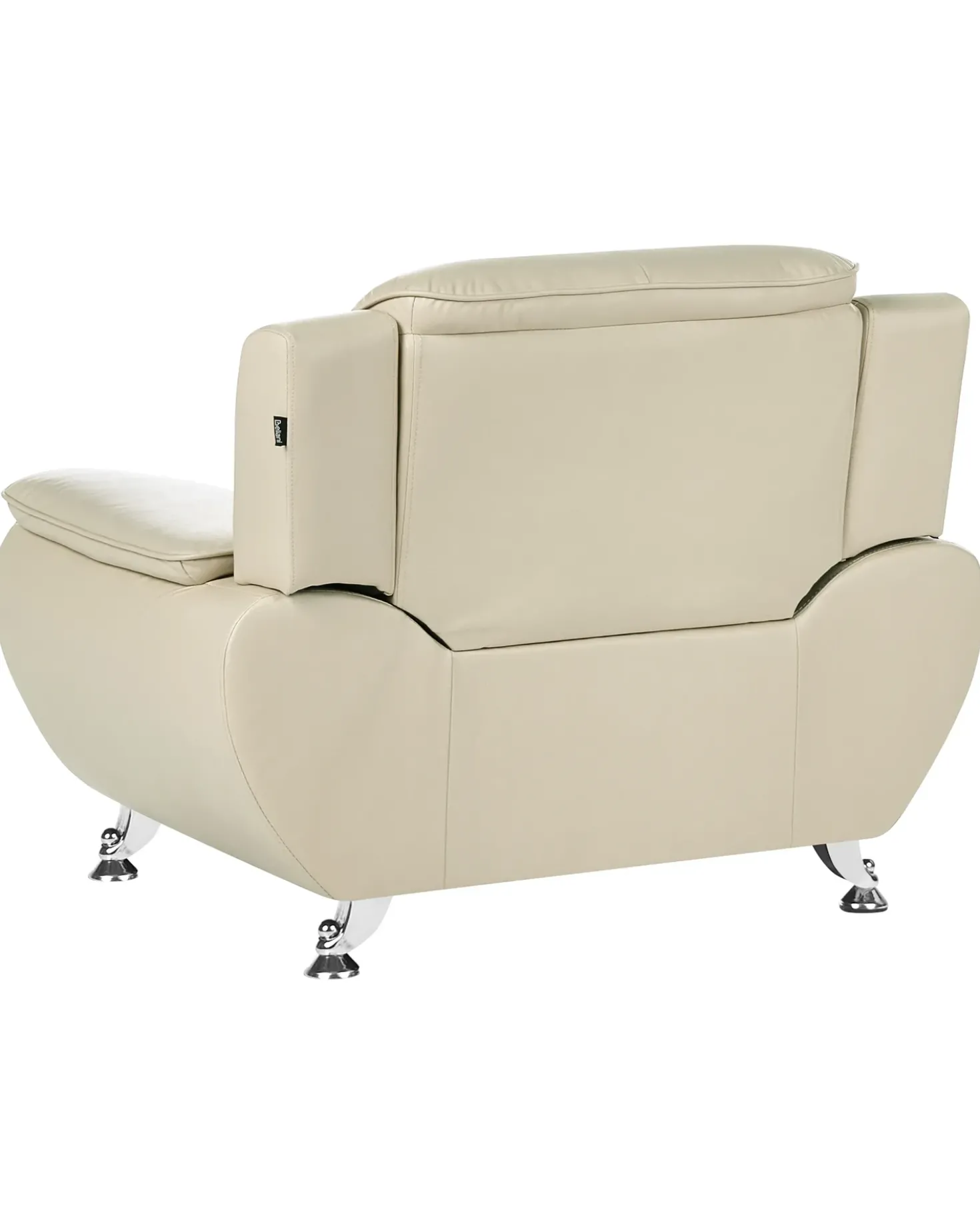 Poltrona LEIRA Pelle sintetica Beige