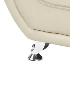 Poltrona LEIRA Pelle sintetica Beige