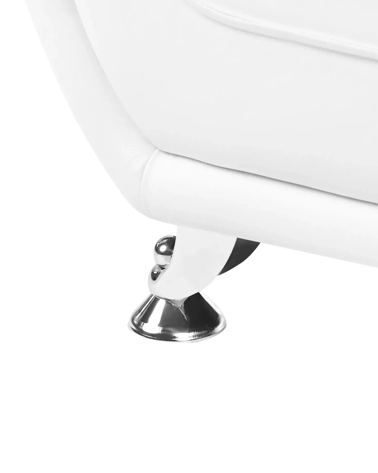 Poltrona LEIRA Pelle sintetica Bianco