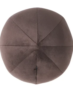 Poltrona LEIREN Velluto Marrone scuro