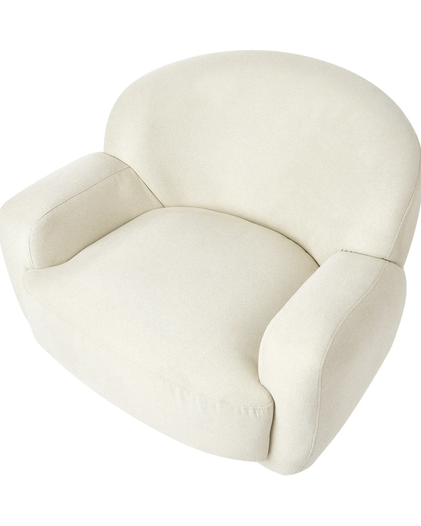 Poltrona LEJRE Tessuto Beige chiaro