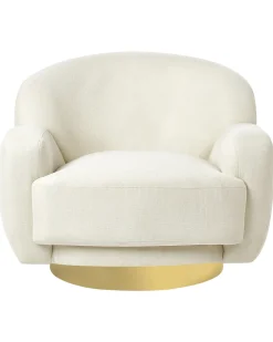 Poltrona LEJRE Tessuto Beige chiaro