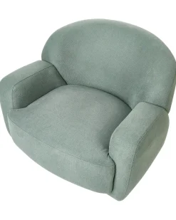 Poltrona LEJRE Tessuto Verde chiaro