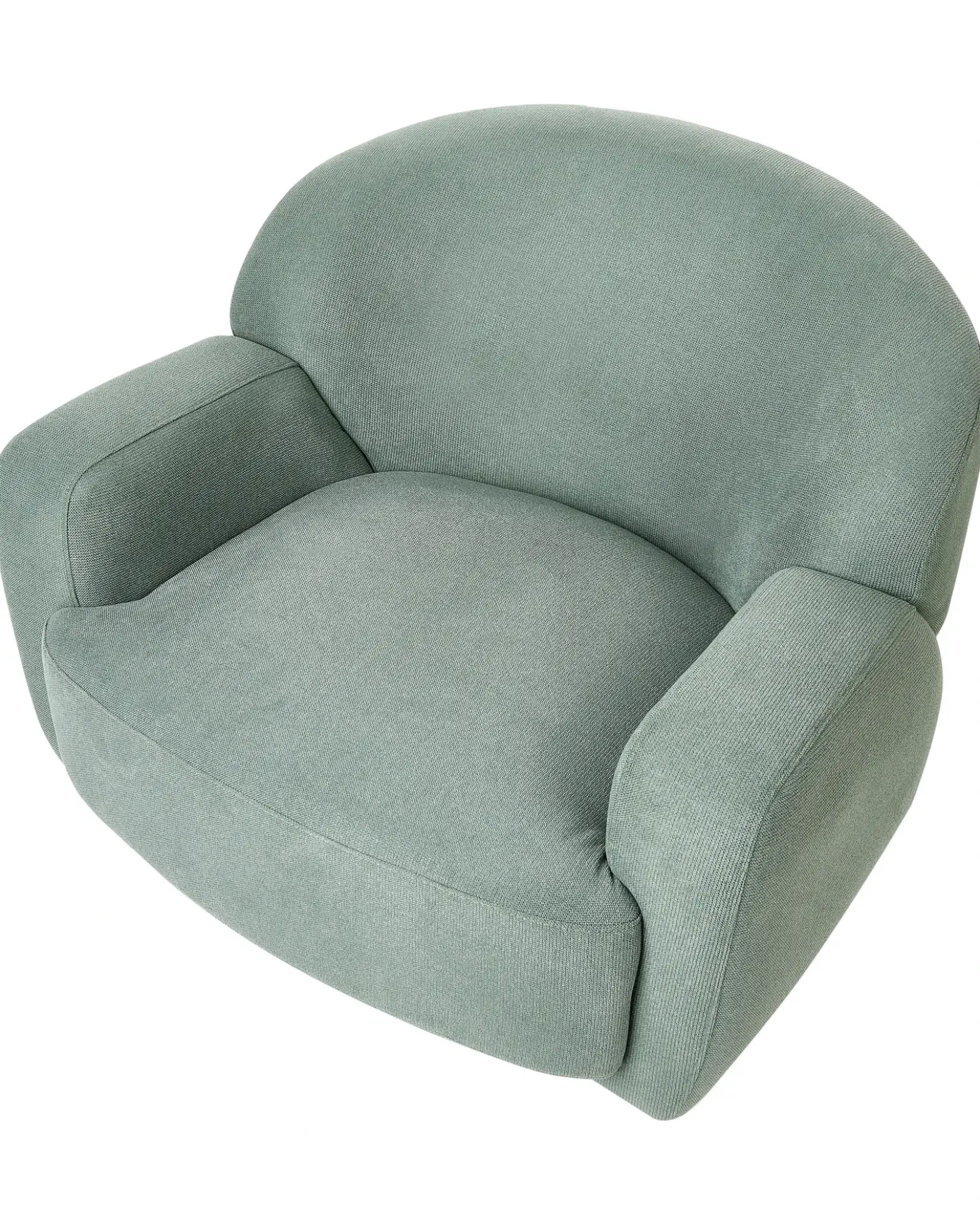 Poltrona LEJRE Tessuto Verde chiaro