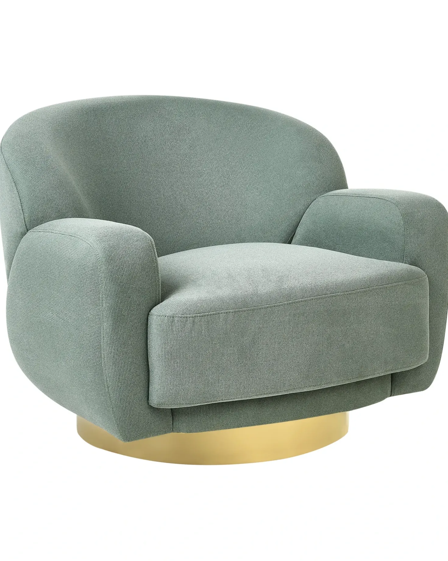 Poltrona LEJRE Tessuto Verde chiaro