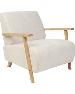 Poltrona LESJA Tessuto Beige chiaro
