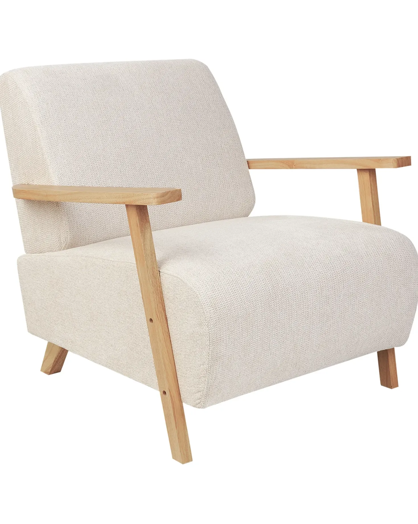 Poltrona LESJA Tessuto Beige chiaro