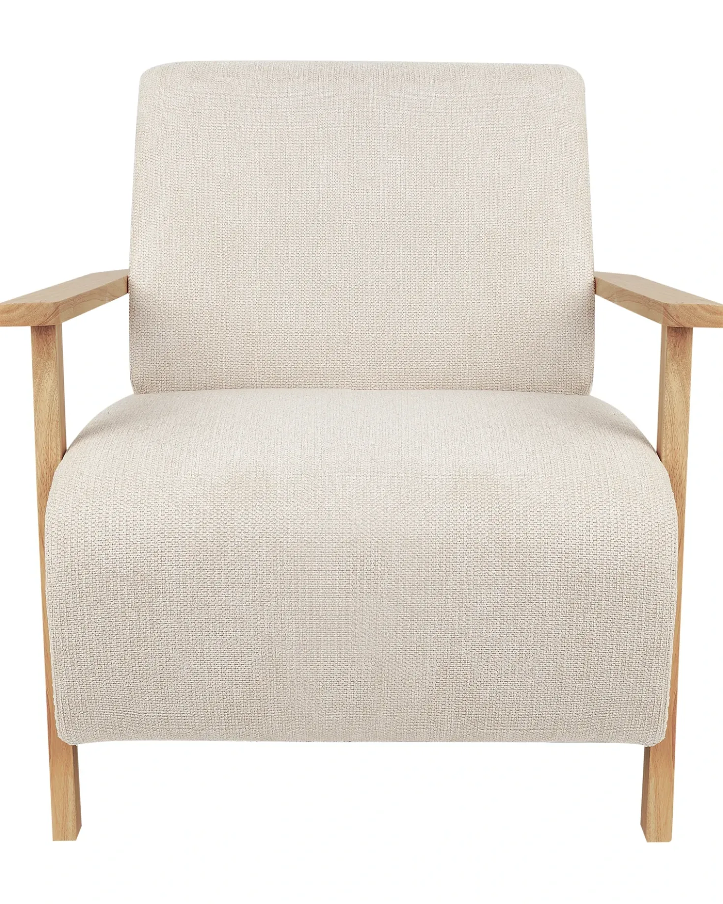 Poltrona LESJA Tessuto Beige chiaro