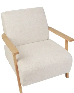 Poltrona LESJA Tessuto Beige chiaro