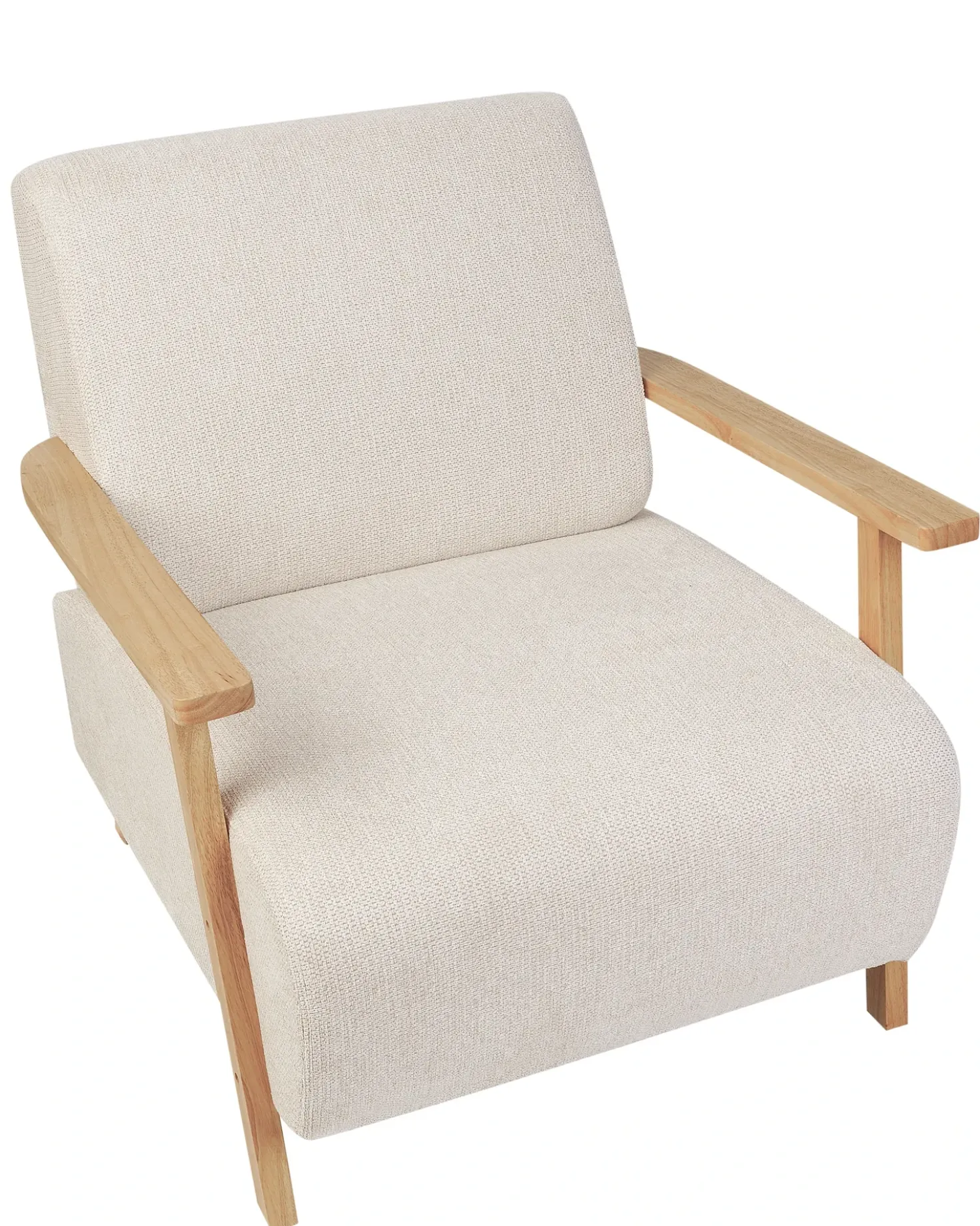 Poltrona LESJA Tessuto Beige chiaro