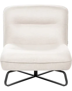 Poltrona LINDAL Tessuto Bianco sporco