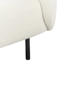 Poltrona LOEN Bouclé Bianco