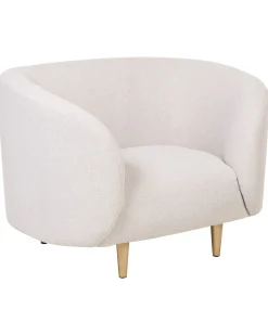Poltrona LOEN Tessuto Beige chiaro