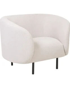 Poltrona LOEN Tessuto Beige chiaro