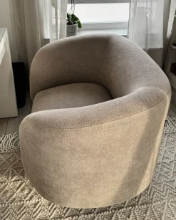 Poltrona LOEN Tessuto Tortora