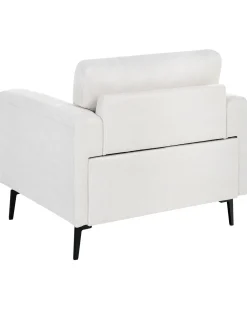 Poltrona LOUSTO Tessuto Beige chiaro