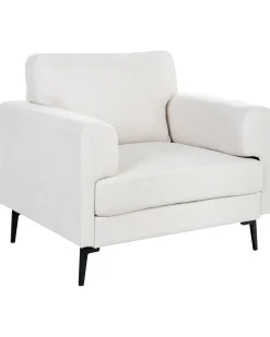 Poltrona LOUSTO Tessuto Beige chiaro