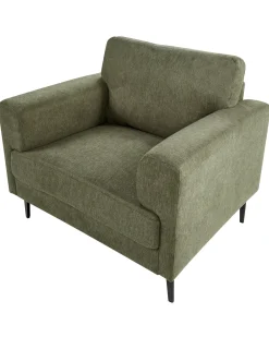 Poltrona LOUSTO Tessuto Verde
