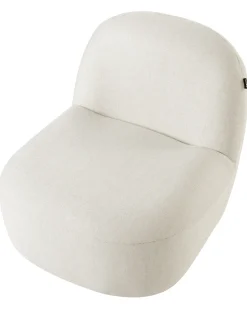 Poltrona LOVBERG Tessuto Bianco sporco