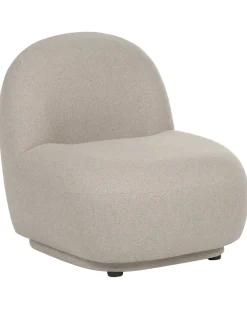 Poltrona LOVBERG Tessuto Beige