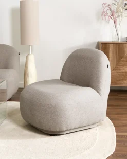 Poltrona LOVBERG Tessuto Beige