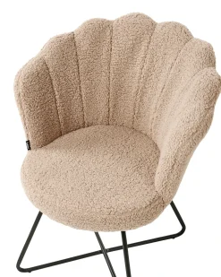 Poltrona LOVELOCK Bouclé Beige