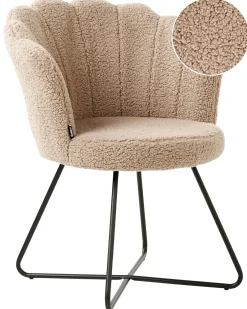 Poltrona LOVELOCK Bouclé Beige