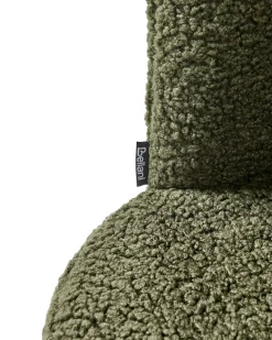 Poltrona LOVELOCK Bouclé Verde scuro