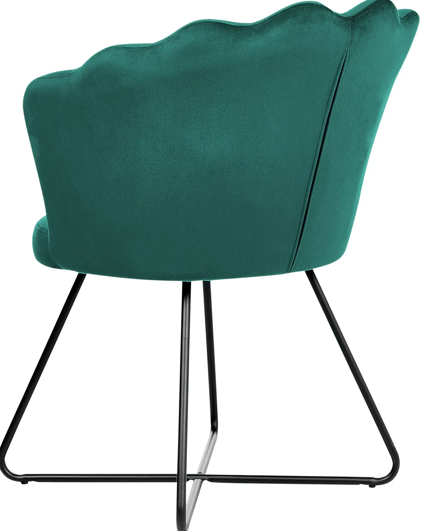 Poltrona LOVELOCK Velluto Verde smeraldo