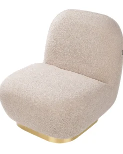 Poltrona LOVIISA Bouclé Beige