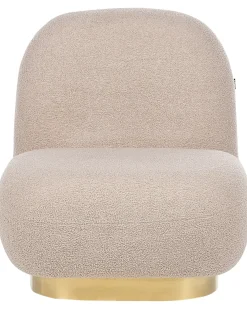 Poltrona LOVIISA Bouclé Beige