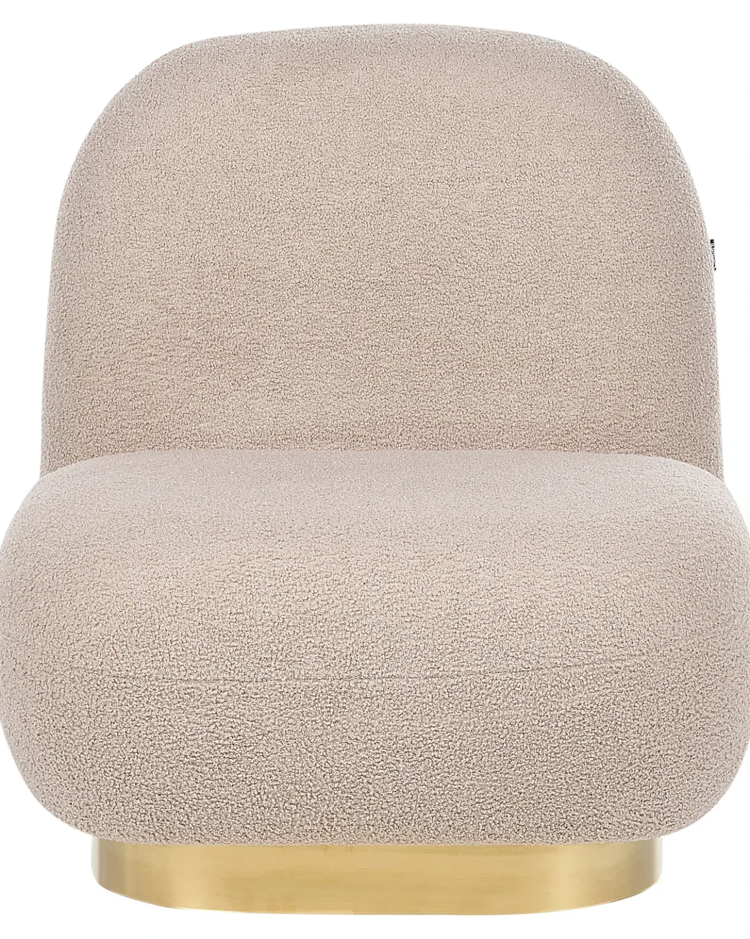 Poltrona LOVIISA Bouclé Beige