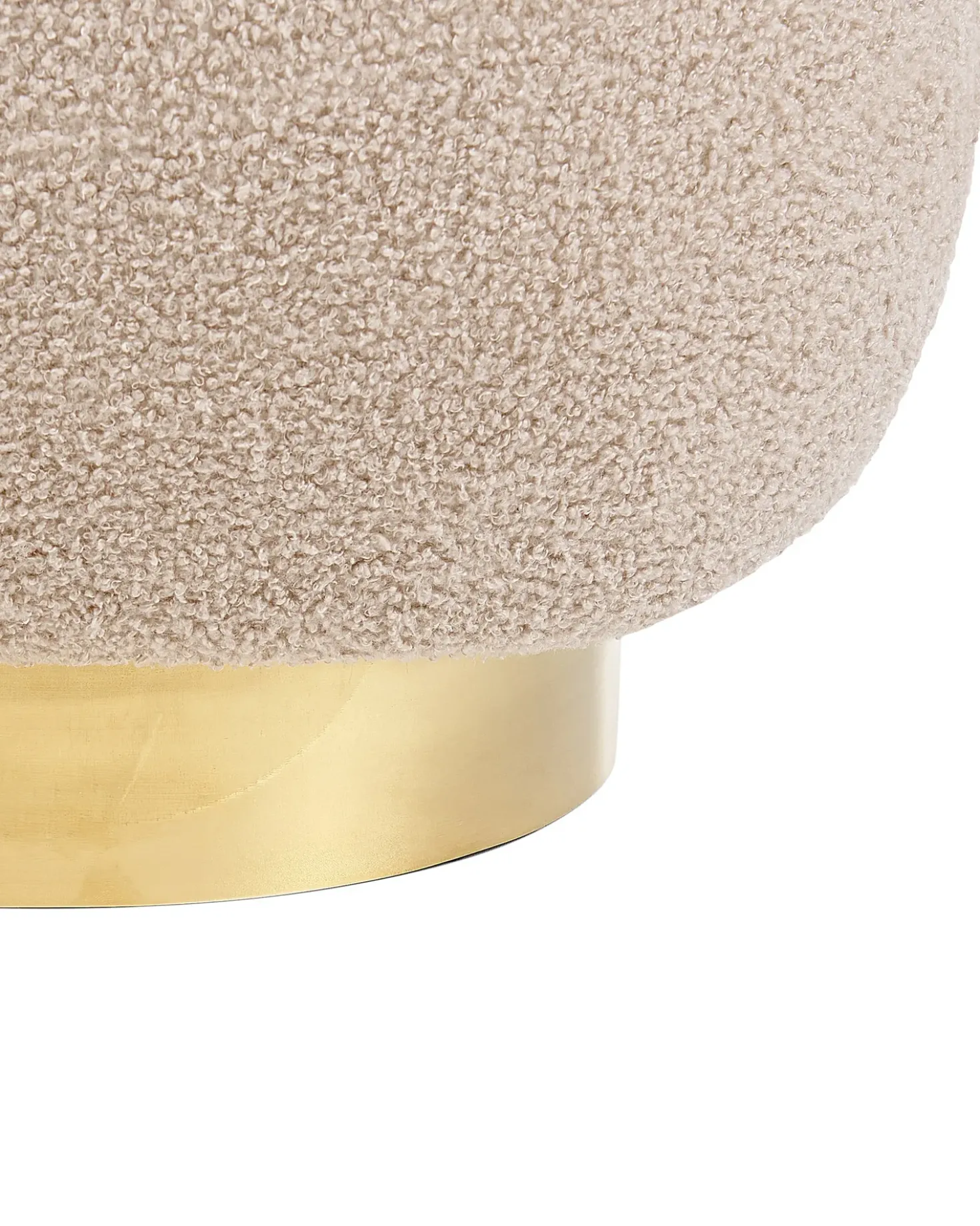 Poltrona LOVIISA Bouclé Beige