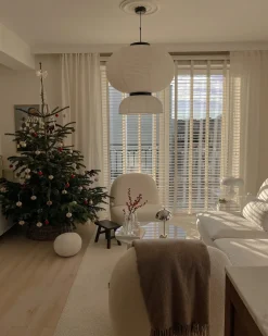 Poltrona LOVIISA Bouclé Bianco