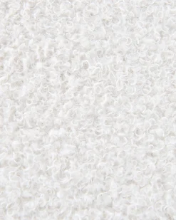 Poltrona LOVIISA Bouclé Bianco