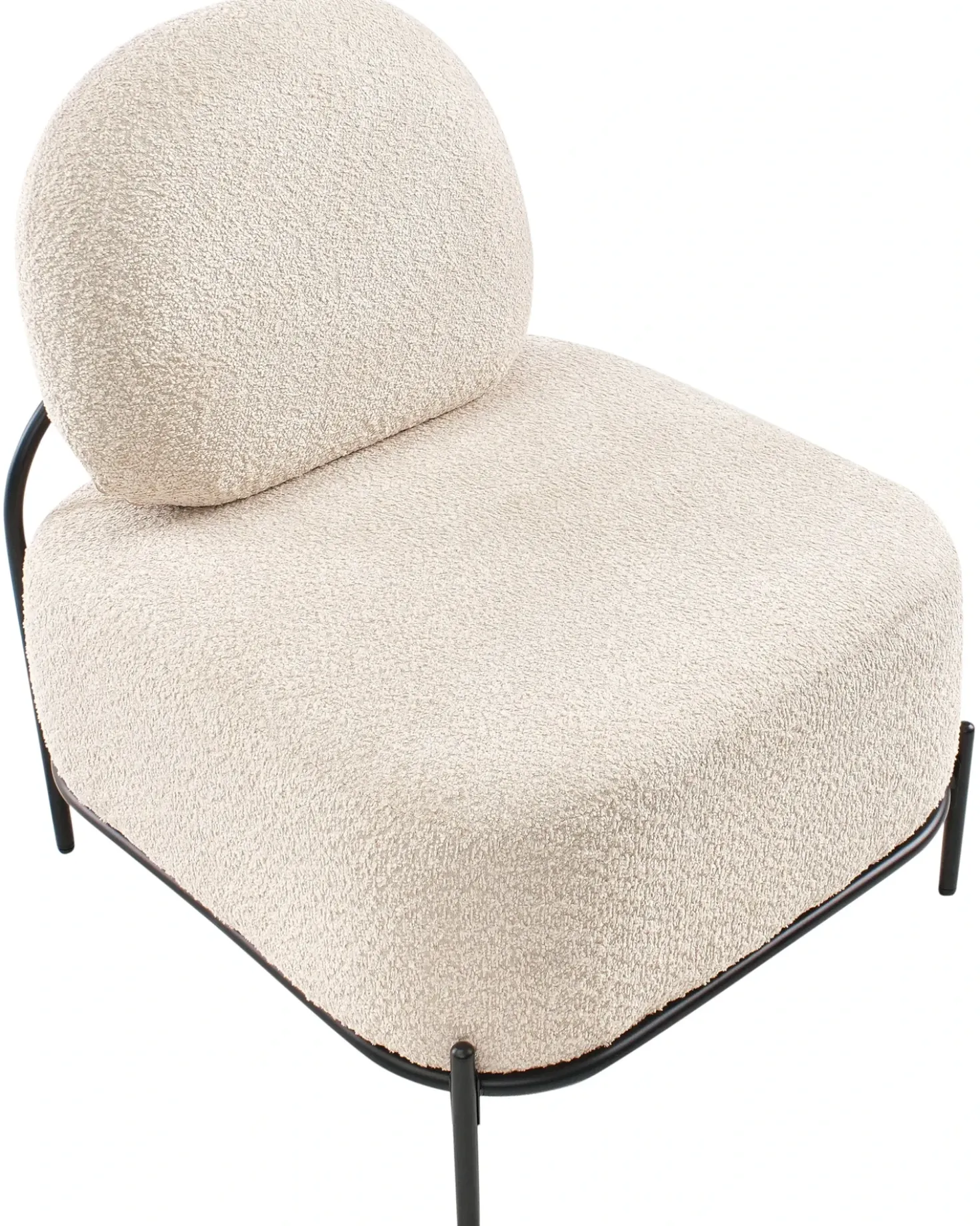 Poltrona LUNDE Tessuto Beige