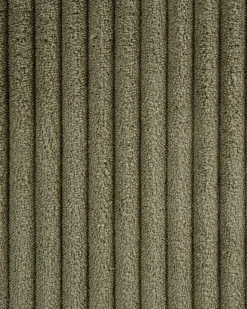 Poltrona LUNDE Velluto a coste Verde