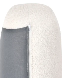 Poltrona LUVOS Bouclé Bianco sporco