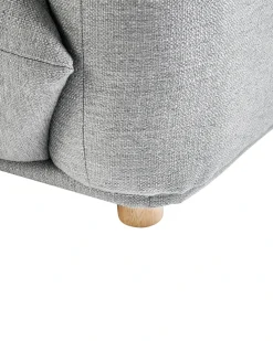 Poltrona LUVOS Tessuto Grigio chiaro