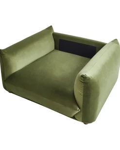 Poltrona LUVOS Velluto Verde