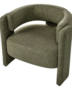 Poltrona MAGGEBY Tessuto Verde