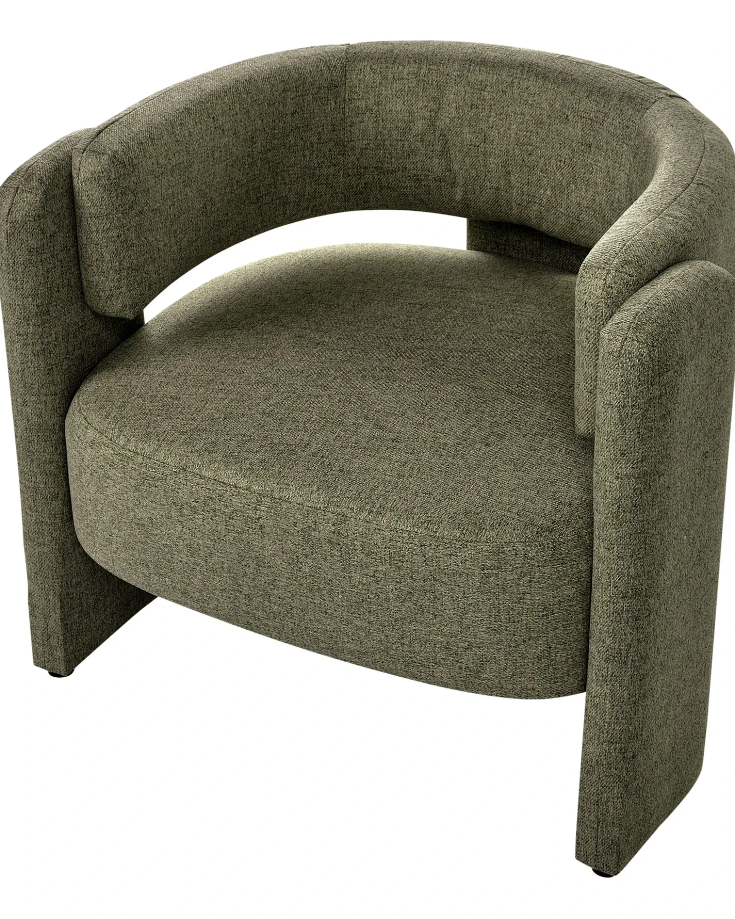 Poltrona MAGGEBY Tessuto Verde