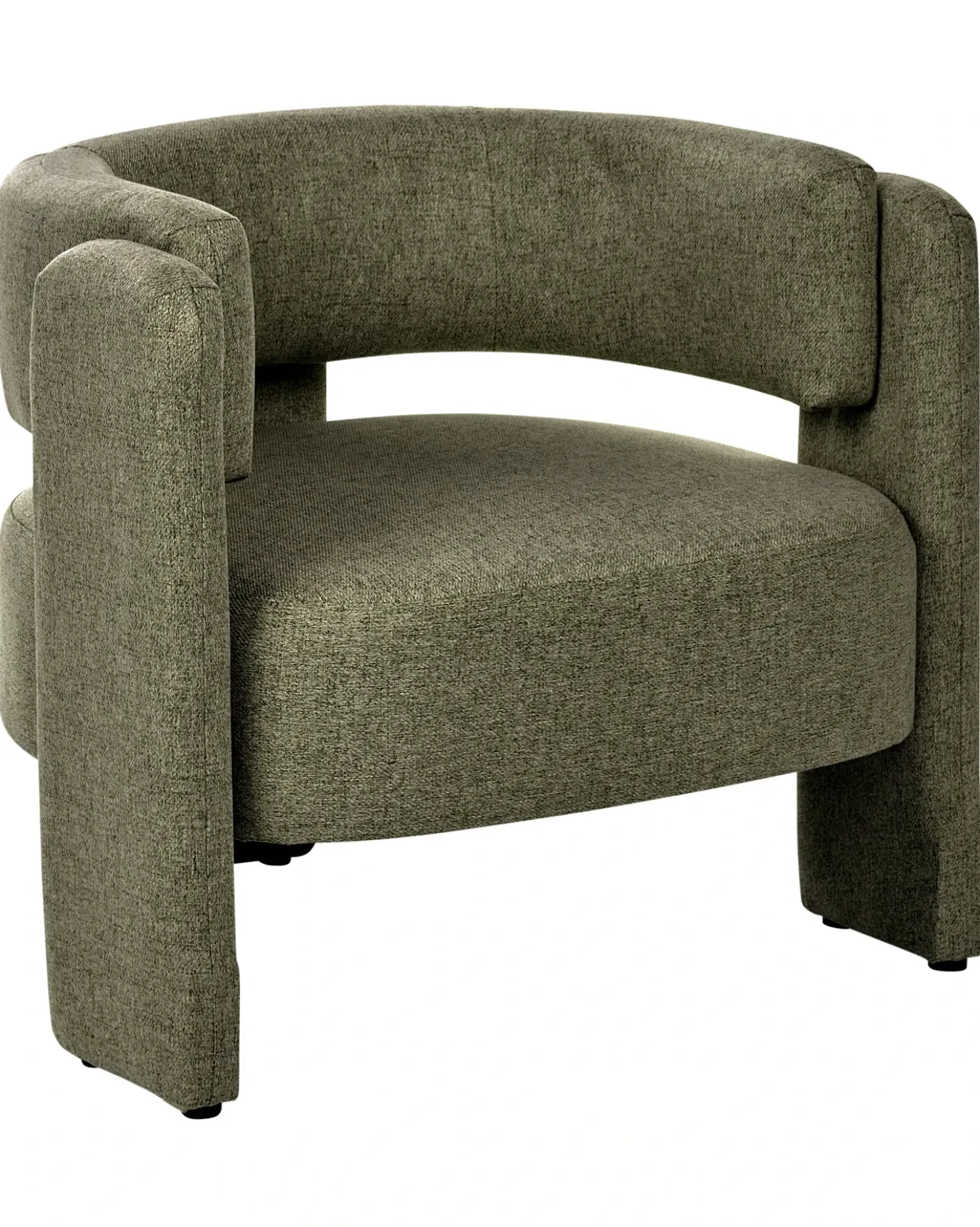 Poltrona MAGGEBY Tessuto Verde