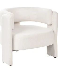 Poltrona MAGGEBY Tessuto Bianco sporco