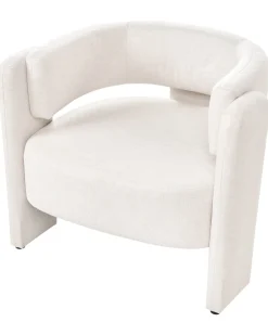 Poltrona MAGGEBY Tessuto Bianco sporco
