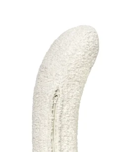 Poltrona MAKELA Bouclé Bianco sporco