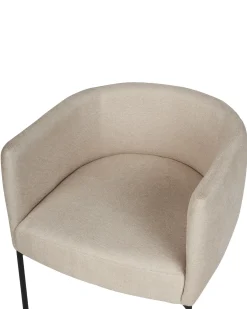 Poltrona MALMOS Tessuto Beige chiaro