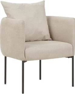 Poltrona MALMOS Tessuto Beige chiaro