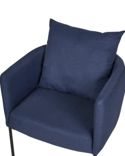 Poltrona MALMOS Tessuto Blu scuro