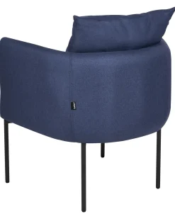 Poltrona MALMOS Tessuto Blu scuro